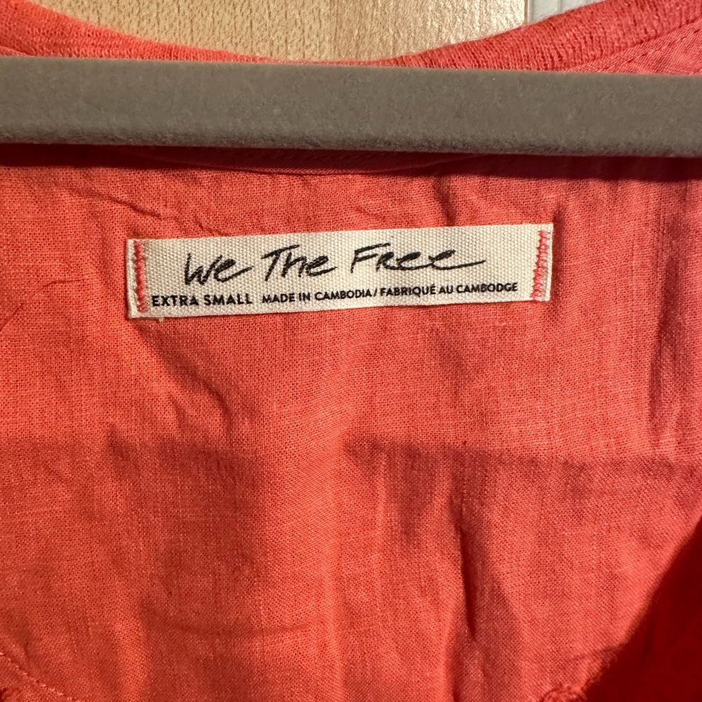 Free People Vacay Linen Blend Tank Top - Picture 10 of 10